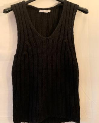Gilet donna tg S Daniel&Mayer Milano lana merino