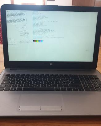 Laptop HP con nuova Batteria, RAM 16GB e SSD