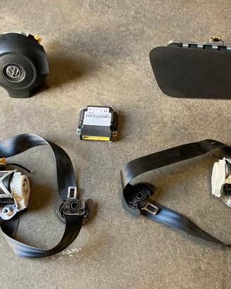 Kit airbag cruscotto Volkswagen Polo 6R del 2012