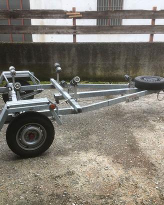 Carrello Ellebi con sistema frenante Lung. 5 mt