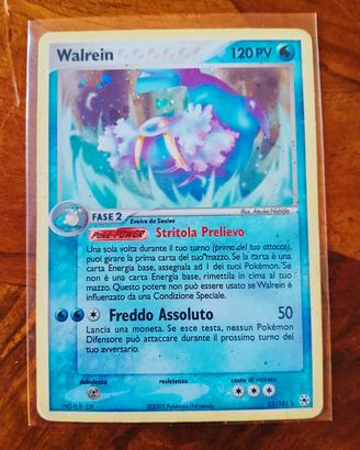carta Pokemon Walrein