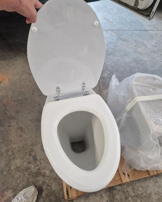 Wc con sedile e bidet ideal standard tonda