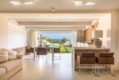 Villasimius,villa con giardino panoramico sul mare