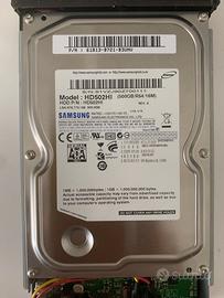 Hard Disk 500 GB 3.5"Samsung USB Sata  Box Toshiba