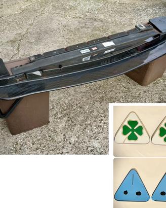 Alfa Romeo Giulia splitter carbonio e varie