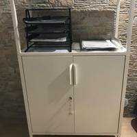 MOBILE/LIBRERIA IN FERRO - CHIUSURA A CHIAVE