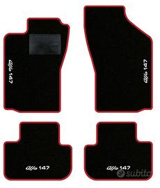 Tappetini personalizzati alfa 147