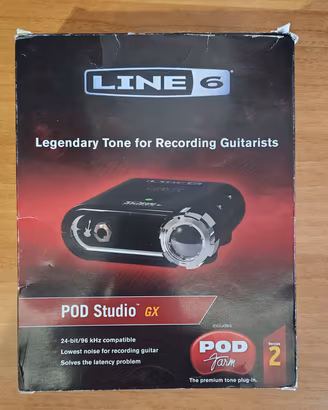 Line 6 POD Studio GX – Scheda Audio USB Portatile