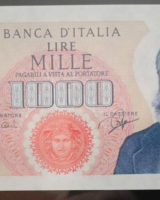 Eccellente banconota da lire 1000