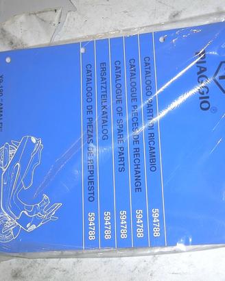 CATALOGO PARTI DI RICAMBIO X9 PIAGGIO 594788