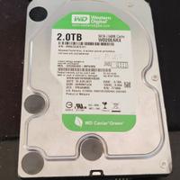 HDD 2tb Western Digital Green