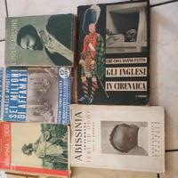 Libri guerra colonie anni 30