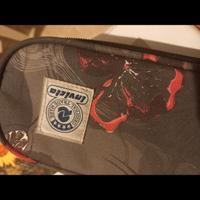 Astuccio floreale scuola bambina ovale Invicta