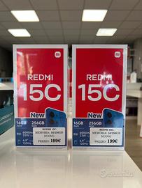 Redmi 15C | 16 RAM / 256GB| Garanzia 2 anni