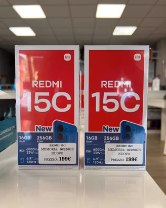 Redmi 15C | 16 RAM / 256GB| Garanzia 2 anni