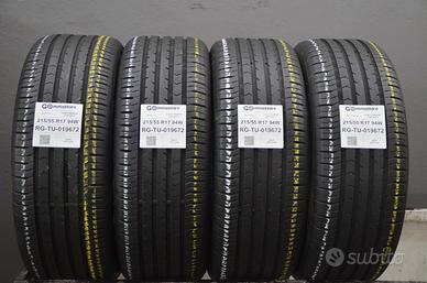4 pneumatici continental 215/55 r17 94w tu19672