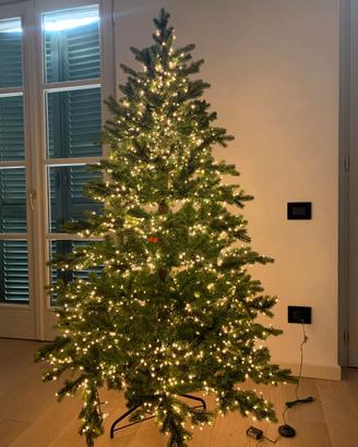 Albero di Natale 180 cm preilluminato