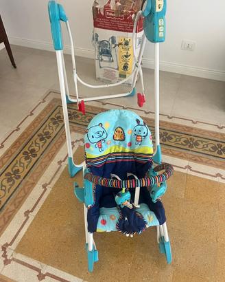 Fisher-Price 3 in 1 –Altalena, Sdraietta e Dondolo