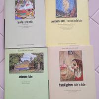 Raccolta di 4 volumi di fiabe dal mondo