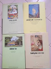 Raccolta di 4 volumi di fiabe dal mondo