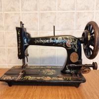 Macchina da cucire Singer 48K del 1910 vintage