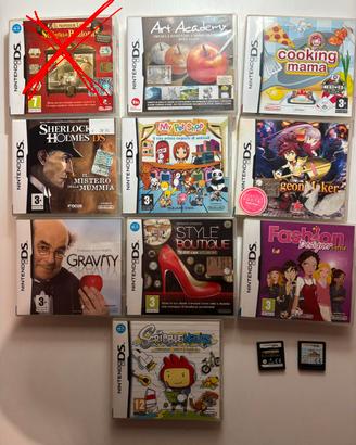 Lotto giochi Nintendo Ds