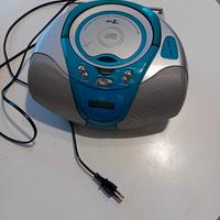 Radio CD stereo portatile 