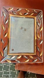 cornice decoro foglie bicolore