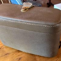 Borsa fotografica di cuoio martellato 30x20x12