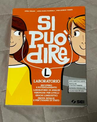Libro Si Puo Dire per Prima Media
