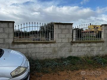 Terreno 1.250 mq recintato