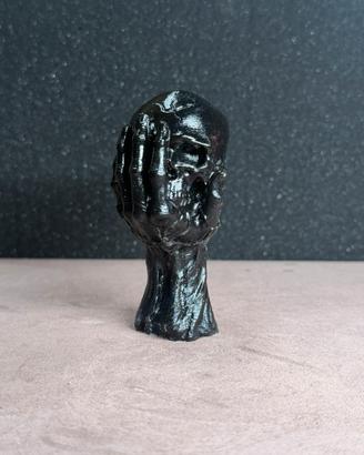 Ornamento in resina SKULL in YOUR HEAD