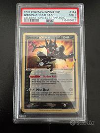 Greninja Gold Star 144 SWSH Psa 9 Pokemon