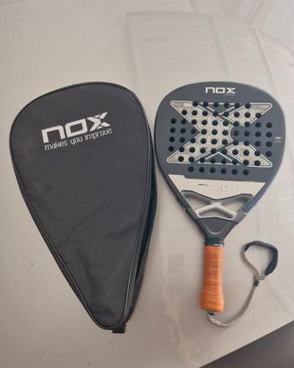 AT Genius Attack Nox racchetta Padel 18k