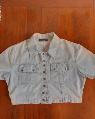 giacchino jeans  taglia unica.