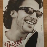 Cartolina Pubblicitaria Persol Alessandro Del Pier
