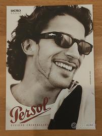 Cartolina Pubblicitaria Persol Alessandro Del Pier