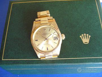 Rolex datejust mm32 ref. 68278 gold