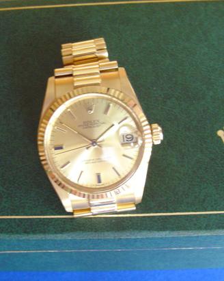 Rolex datejust mm32 ref. 68278 gold