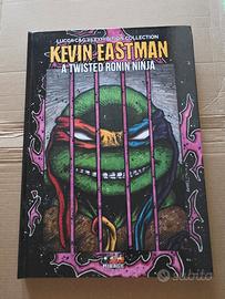 A Twisted Ronin Ninja,Kevi  Eastman Signed Artbook