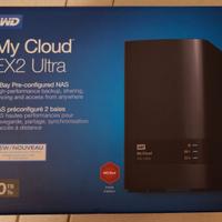 NAS My Cloud Ex2 Ultra  Western Digital da 20 TB