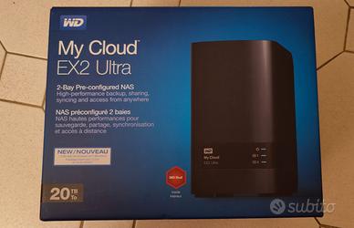 NAS My Cloud Ex2 Ultra  Western Digital da 20 TB