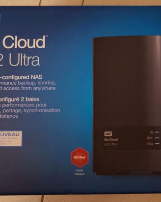 NAS My Cloud Ex2 Ultra  Western Digital da 20 TB