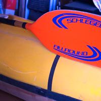 Kayak in kevlar + pagaia Schlegel alluminio