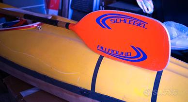 Kayak in kevlar + pagaia Schlegel alluminio