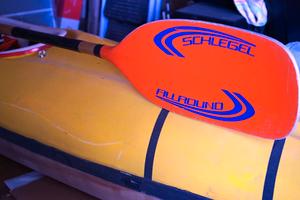 Kayak in kevlar + pagaia Schlegel alluminio