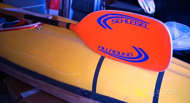 Kayak in kevlar + pagaia Schlegel alluminio