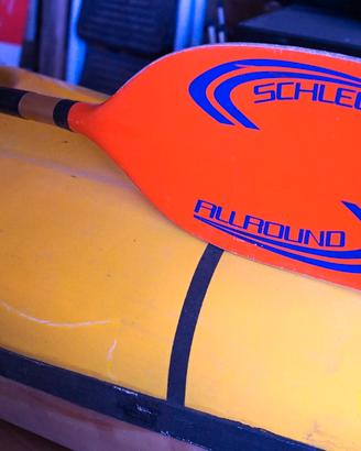 Kayak in kevlar + pagaia Schlegel alluminio