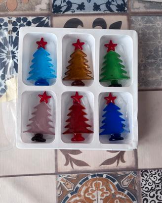 Segnaposto alberi natale