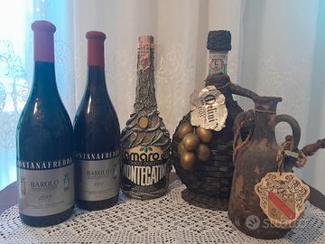 🍷 Lotto di vino Barolo, Chianti Melini, Amaro Mon